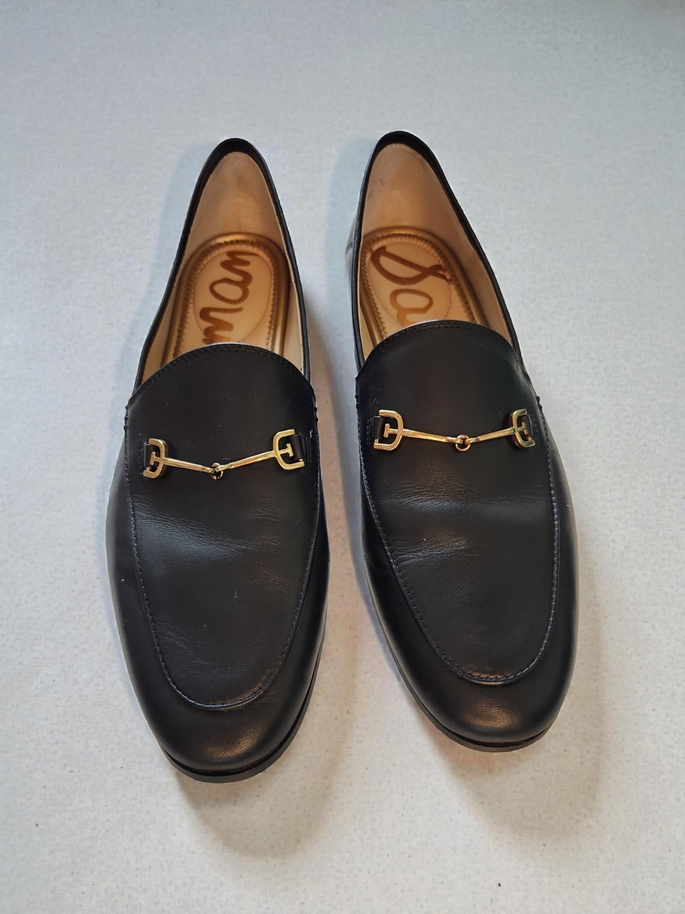 Sam Edelman Loraine Bit-Buckle Loafers, Women's Sz 10